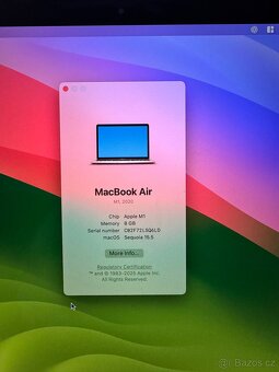 MacBook Air M1 (2020) – 512 GB SSD, 8 GB RAM, růžově zlatý - 9