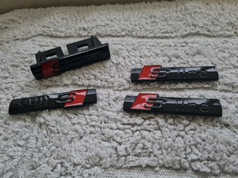 Napisy S-LINE pre AUDI - 9