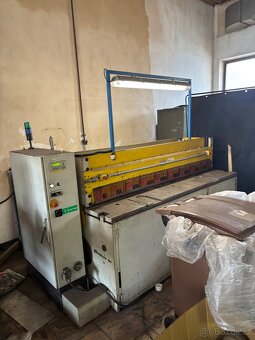 prodám tabulové nůžky NTC 2000/2,5 - 9