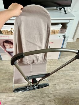 BABYBJÖRN Lehátko Bouncer Bliss Sand Grey Woven - 9