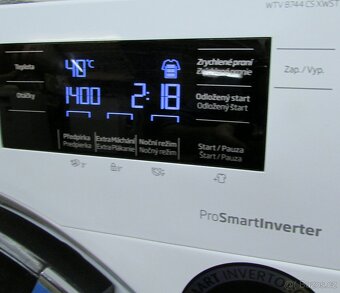 Pračka Beko A+++ 8kg 1400 ot/min. ZÁRUKA WTV8744CSXWST Ší - 9