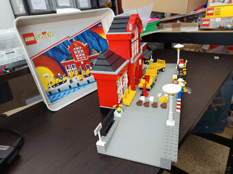 LEGO Train 9V Train Station +návod - 9