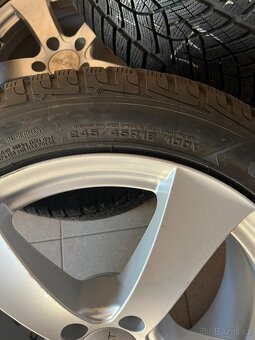 Alu kola 5x112 r18 / Goodyear ultra grip 245/45 R18 100v M+S - 9