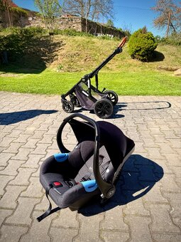 Kinderkraft Prime 3v1 grey trojkombinace - 9