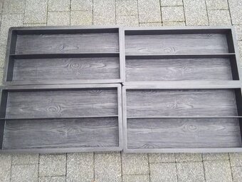 Forma na dlažbu imitace dřeva 5x15x60.Provensálský styl. - 9