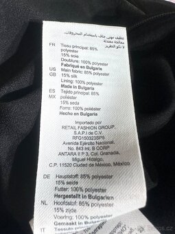 Koktejlové babydoll šaty z hedvábím Sandro PC 7.900 - 9