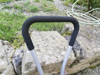 Dětské kolo BTWIN 14 + přídavná kolečka+ vodici tyč+ košík - 9