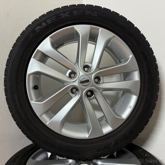 NISSAN JUKE 5x114,3 R17 ET47+ZIMNÍ 215/55R17 7/6mm - 9
