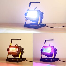Flexibilní LED reflektor s dobíjecími bateriemi. - 9