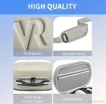 Kufřík do ruky nebo přes rameno pro VR Brýle - 9