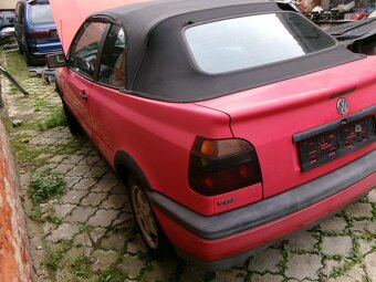 VW GOLF 3 CABRIO ,1,9TDi 66KW - 9