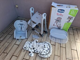 Jídelní židlička Chicco Polly Progres5 Anthracite - 9