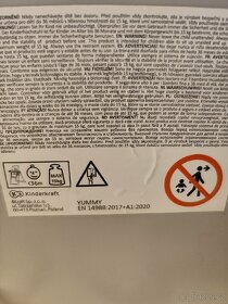 Jídelní dětská židle kinderkraft yummy - 9