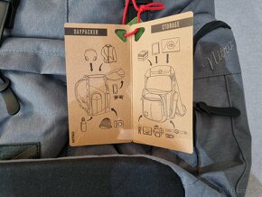 Nový batoh Nitro DAYPACKER šedý 32 l - 9