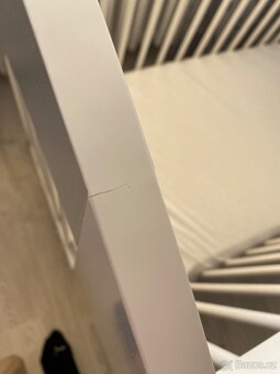 Dětská postýlka s přebalovacím pultem - 9