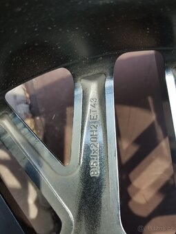 Originál ALU kola Mercedes-Benz S 20", jako nové - 9