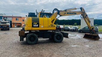 Kolové rýpadlo Komastu PW 158 v super stavu - 9