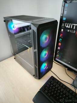 Herní 6-jádro Ryzen 5 /32GB RAM/GTX 1070 8GB/SSD 1TB M.2/W11 - 9