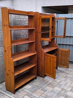 Prodám příborník a knihovnu IKEA LEKSVIK - 9