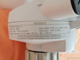 Ultrazvukový měřič hladiny Siemens 7ML5221 1BB17 (Kanada) - 9