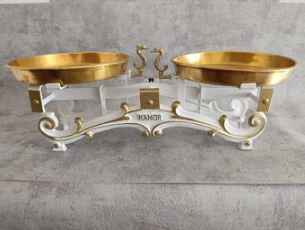 Staré 5kg dvoumiskové váhy KAMOR po renovaci - 9