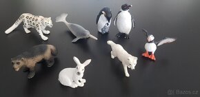 Schleich arktida tuleň tučňák sova papuchalk žralok - 9