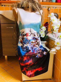 Bodyflirt# spolecenske# saty# business#kvetinove #bodycon - 9