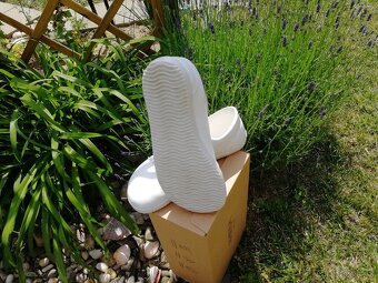 Ahinsa bílé tenisky Vida Kůže 40 - 9