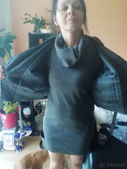 Kožená značková bunda z Itálie, Mirage, M - 9