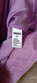 Koženková fialová bunda zn."YIGGA" vel."146" - 9