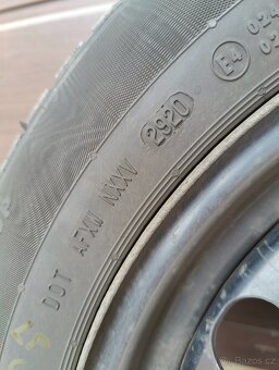 Zimní pneu Continental 205/60 R16 96H M+S, plech. disky - 9