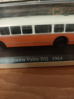 Model autobusu Scania Vabis D11 1964 - 9