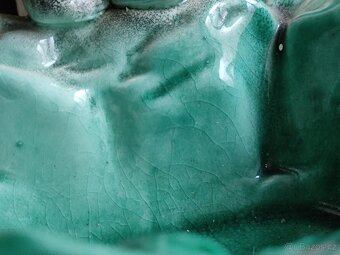 Starožitný popelník s medvědem, Ditmar Urbach, pošta 75.- - 9