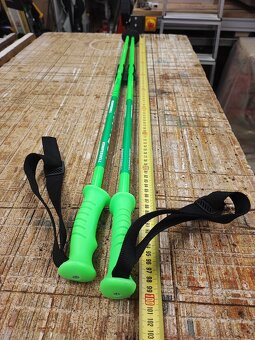 Dětské lyže Atomic 140cm + hole Komperdell 100cm - 9