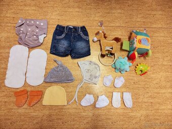 Neutrální výbavička na mimi.Velikost 0-9měs. - 9