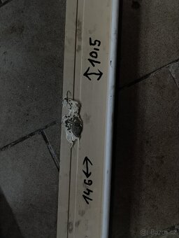 parapety bílé plechové a plastové - 9