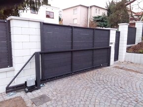 Samonosná posuvná brána C60 ECO (3-5m) základní - 9