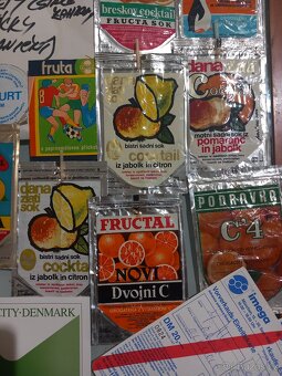Retro pivní podtácky a retro obaly. - 9