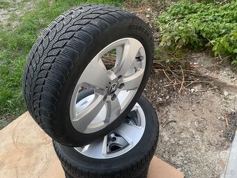 Alu kola 5x112.r17.zimni pneu 205/50/17.Škoda,Audi,Vw,Seat - 9