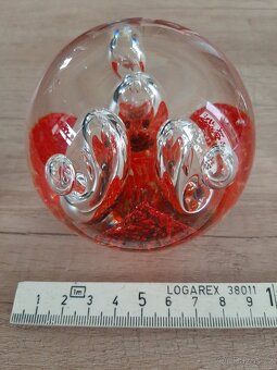 Retro sklenené težítka 2Ks - 9