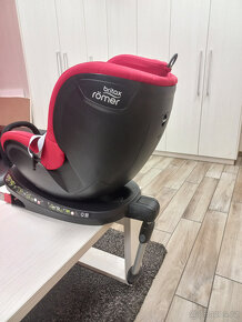 Britax Römer Dualfix 2 R, 0-18 kg, červená - 9