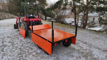 Vlek přívěs za Malotraktor , Traktor - 9