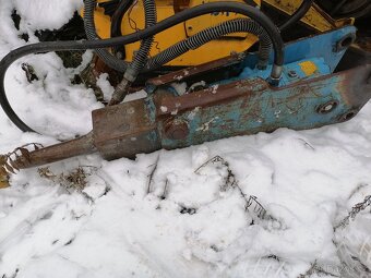 Hydraulické bourací kladivo Krupp HM135, pro stroje-nosiče 2 - 9