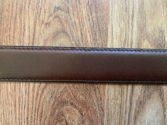 Nový pánský kožený nastavitelný opasek BANDI s aut. sponou - 9