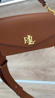 Kožená kabelka Ralph Lauren - 9