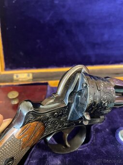Historický revolver lefaux 12mm v kazete - 9