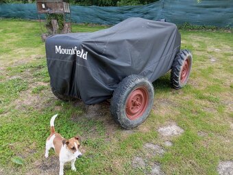Malotraktor domácí výroby vč vozíku - 9