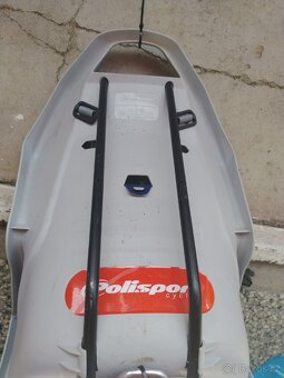 Cyklosedacka detska na kolo polisport, samonosna - 9
