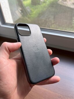 Apple iPhone 13 Mini Leather Case -- originální kožený kryt - 9