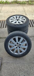 Kola BORBET na VW 7x16 s letními pneu Michelin 195/60R16 - 9